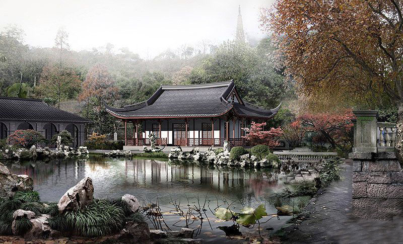 蘇州園林景觀建筑設計